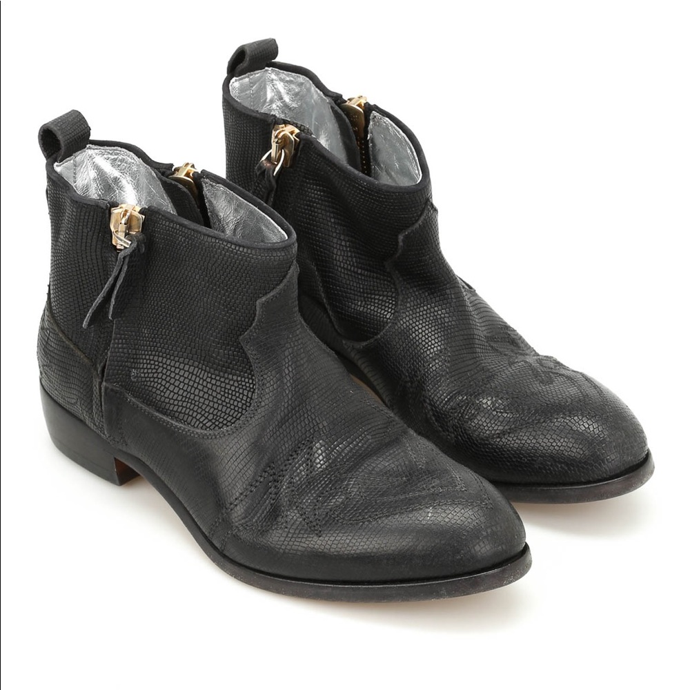 GOLDEN GOOSE DELUX BRAND ZANJA ANKLE BOOT